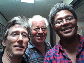 Scott and Tom with Harry Richard Hall of KCSM